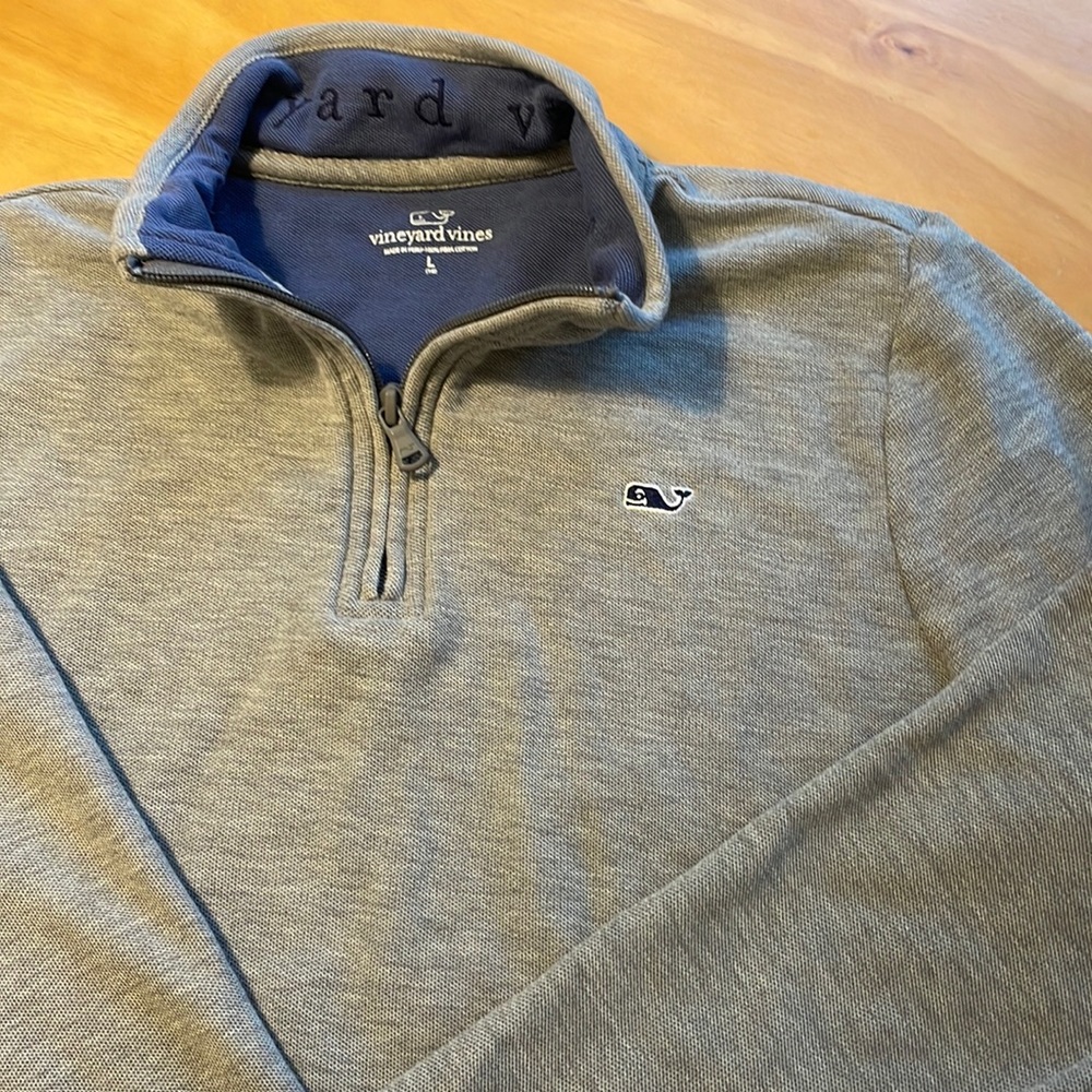 Boys vineyard vines half zip